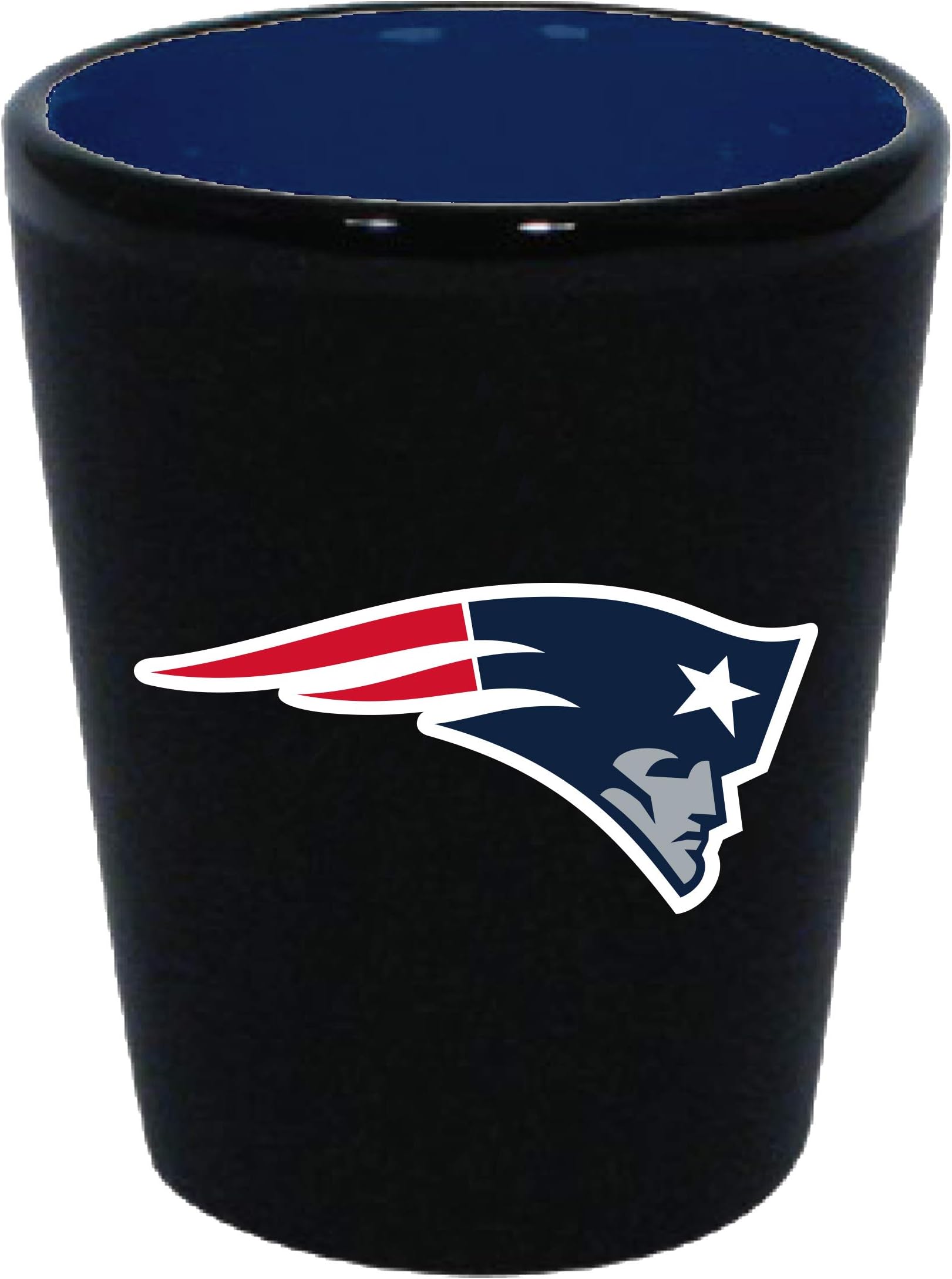 NFL Team Logo 2oz Matte Shot Glass