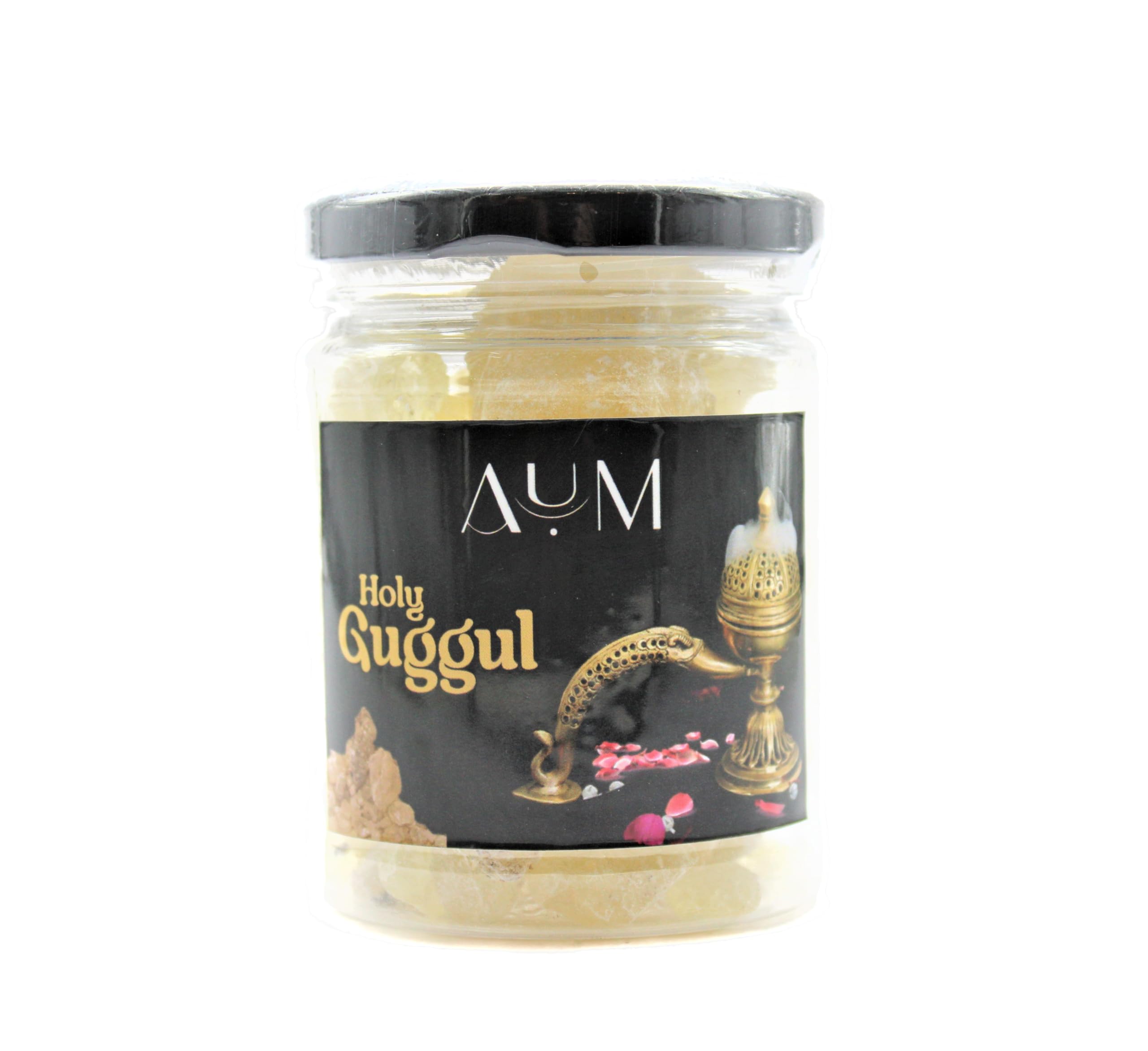 AUM Holy Guggul | Pure and Organic Guggal | Gugal Dhoop Original | Natural Air Purifier for Home Puja and Hawan | Pack of 1| 125GM (B0CSNBV6K2) Amazon Price History, Amazon Price Tracker