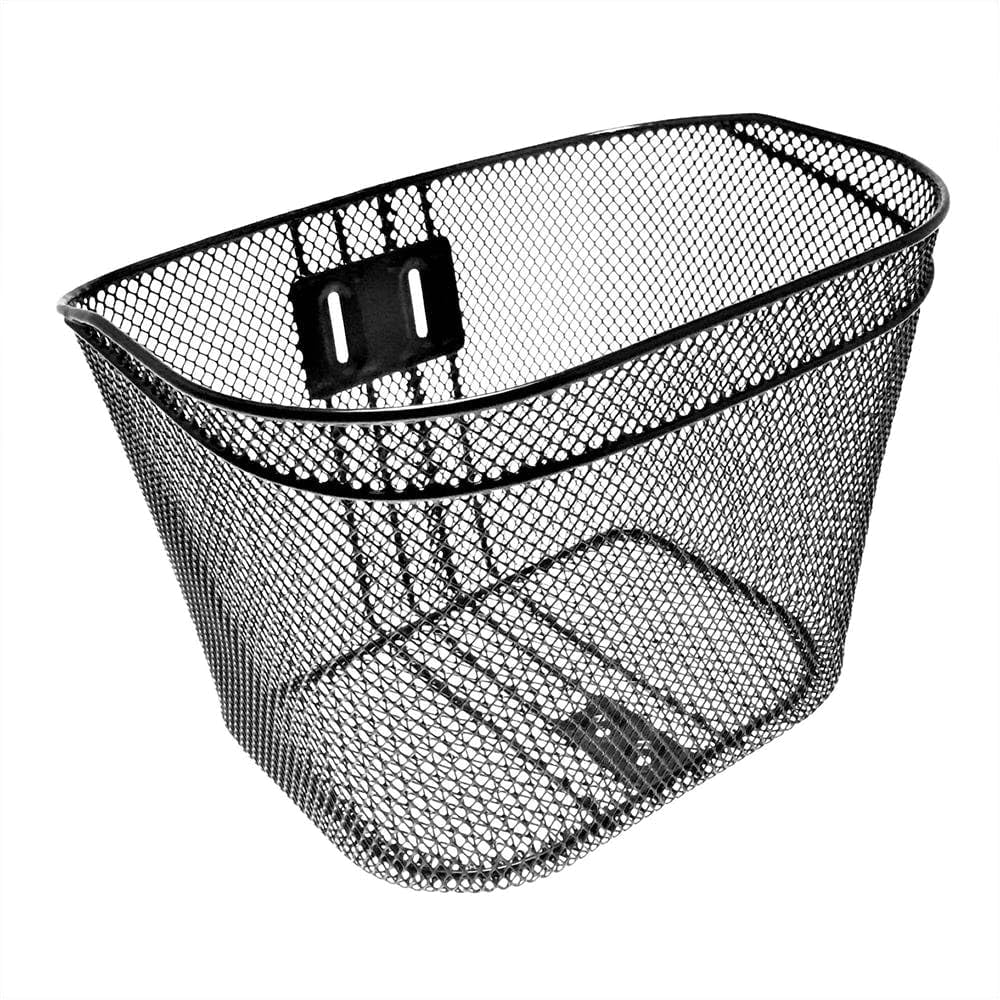 Amazon | カインズ(CAINZ) 自転車用 メッシュバスケット ブラック 33cm