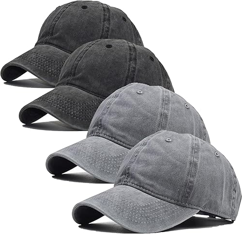 Sombreros de béisbol para hombre y mujer, estilo vintage, lavados, desgastados, gorra de béisbol para papá, sombrero de golf para hombres y mujeres