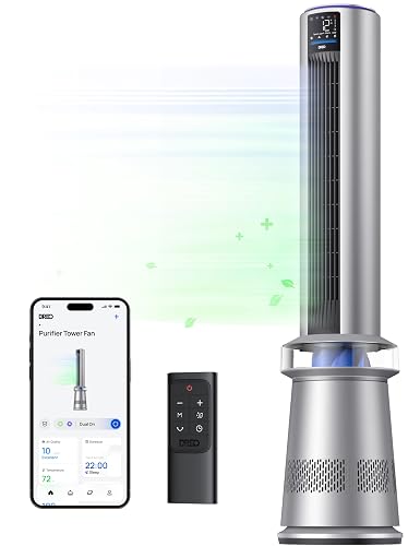 DREO MC710S Air Purifier Tower Fan 45