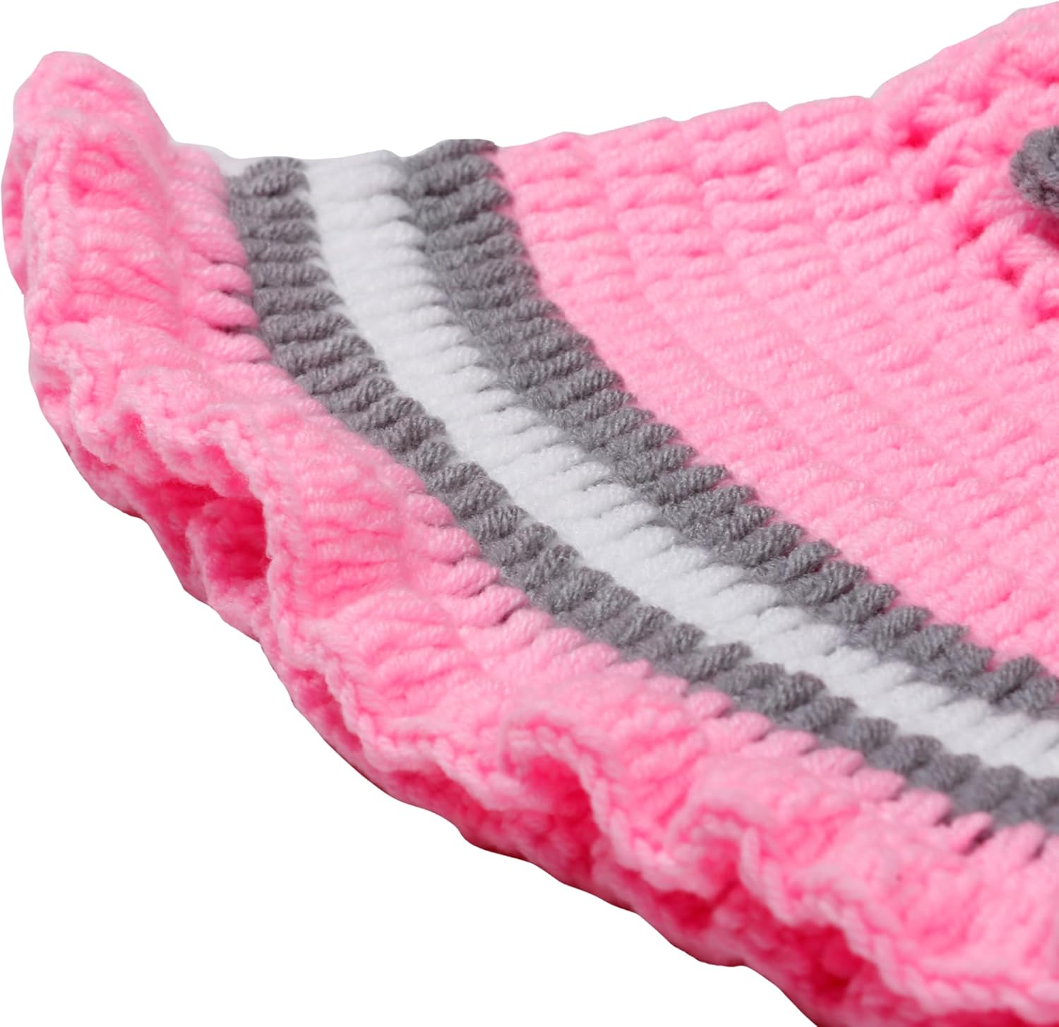 Matissa Newborn Baby Girl/Boy Crochet Knit Costume Photography Prop Hats and Outfits (Little Firewoman) - Image 3