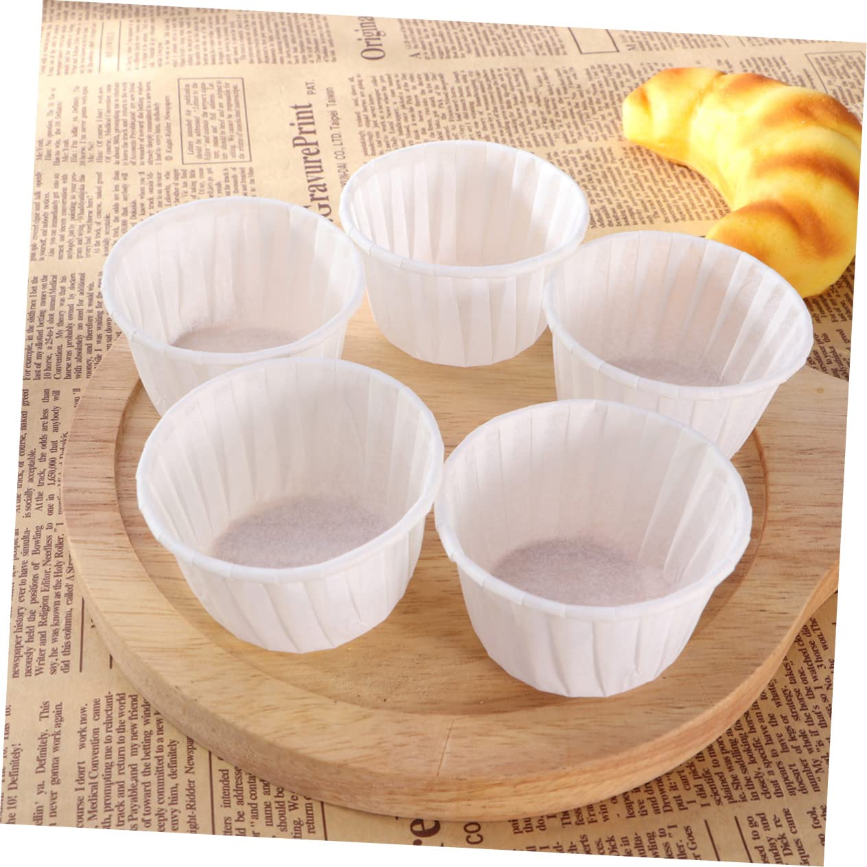 Custodie per cupcake di Natale, tazze da forno, 150 pz. Fodera di Carta Involucri di Carta for Muffin Stroopwaffles Pirottini for Muffin Imballaggio Involucri for Cottura Involucri for Cupcake Mini Mu