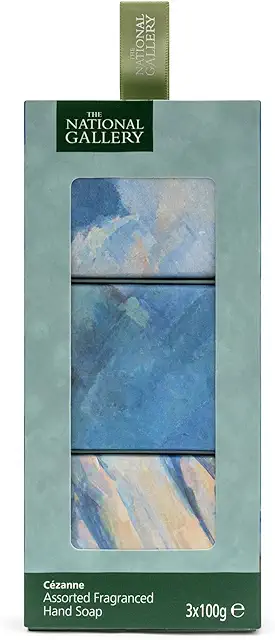 National Gallery Cézanne Soap Gift Set - 3 Luxury Vegan Bars