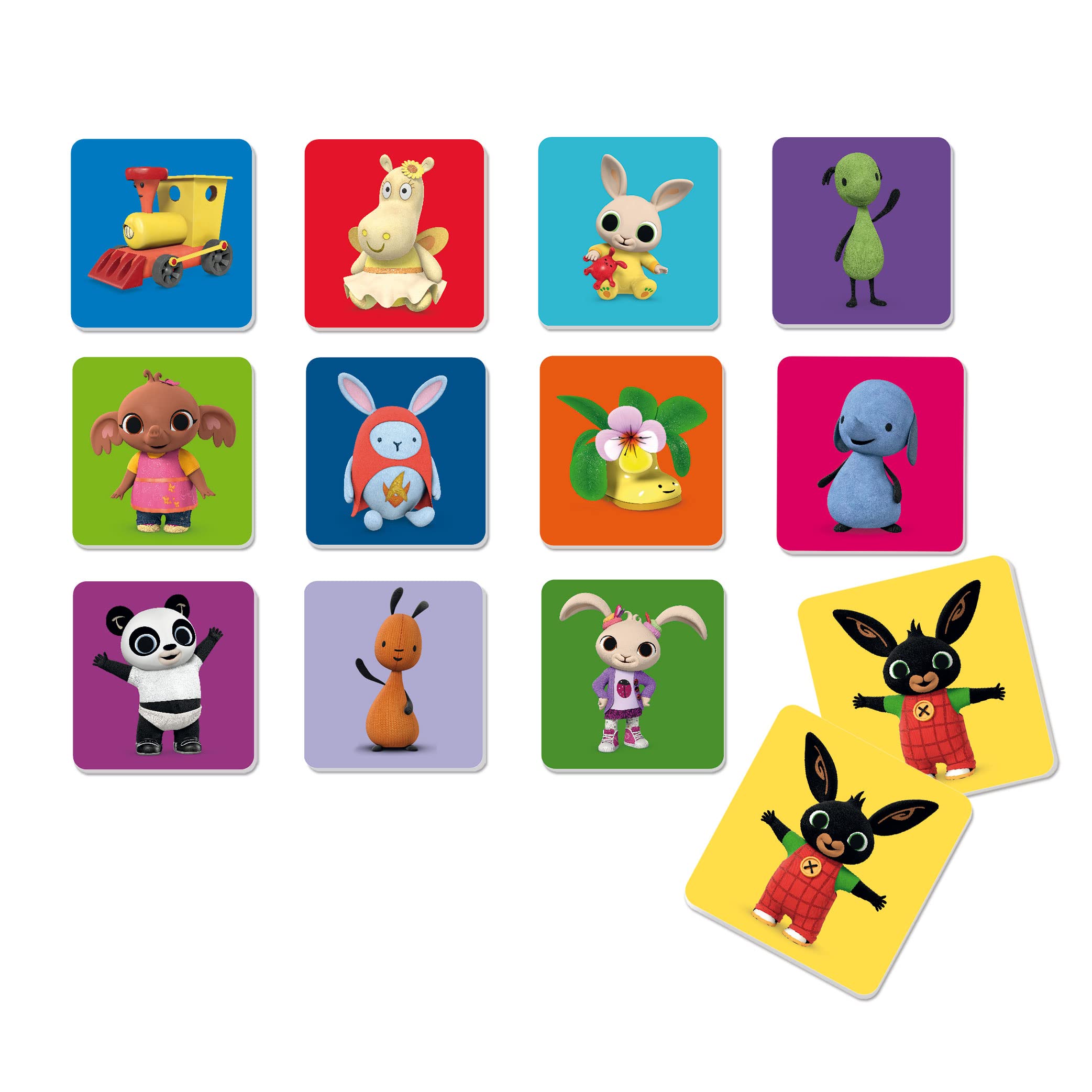 Lisciani, BING MEMORY GAME, Classic Matching Game for Kids Aged 3+, Colorful Bing Characters, Improves Memory - Image 3