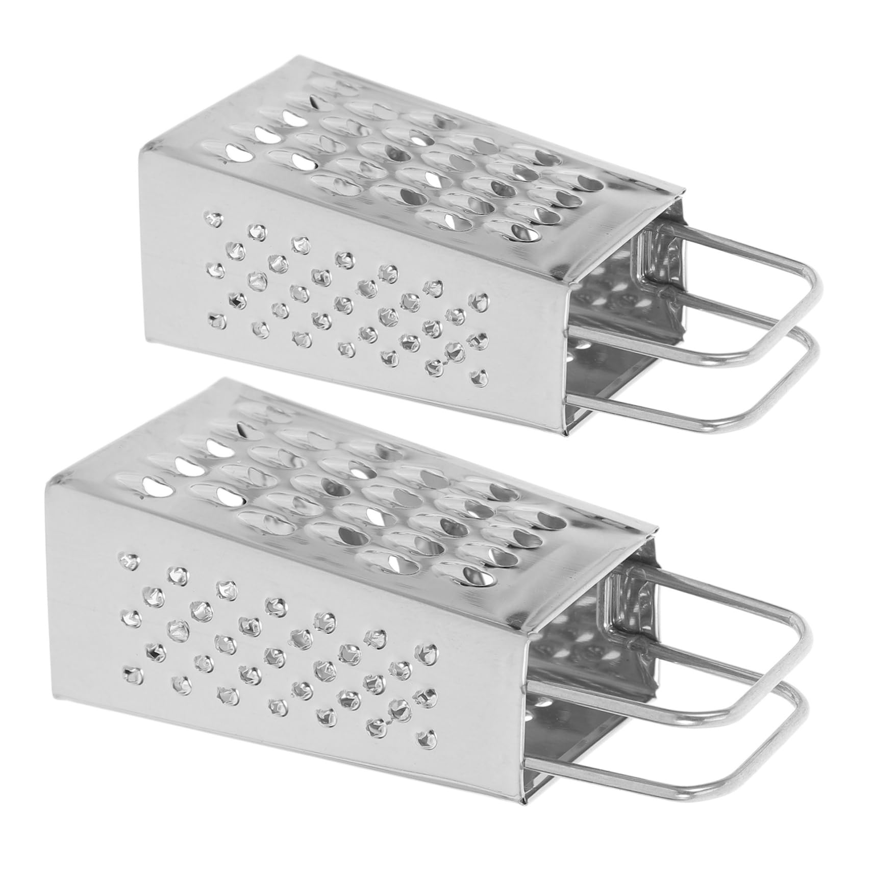 CIYODO Ultra-compact 2 Pack Mini Grater Cheese Zester Stainless Steel for Home Professional Use