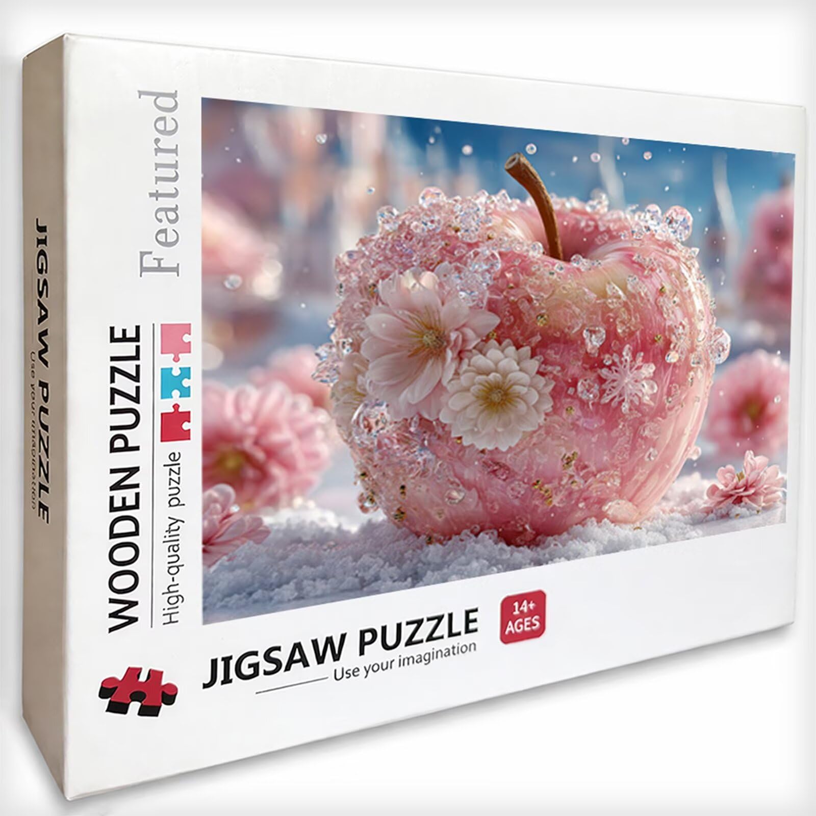 Flor Puzzle 2000 Piezas Adultos, Fruta Puzzle Madera con Caja 99x70cm, Rompecabezas Adultos de Alta Dificultad, para Toda La Familia, Pasatiempo Creativo, Juego de Rompecabezas, Regalo, 1-6739