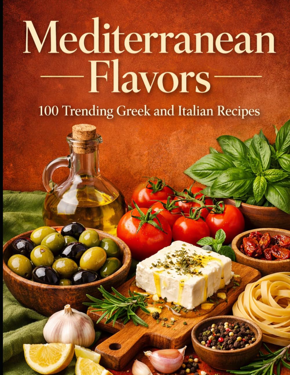 Mediterranean Flavors: 100 Trending Greek and Italian Recipes 2026: Professional Cookbook with Authentic Recipes