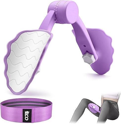 Thigh Master Exercise Equipment, Hip and Pelvis Trainer for Women Adjustable Resistance, Inner and Outer Thigh Toner, Home Workout Machine