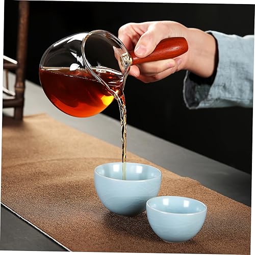 Miniatura 7 de Cacerola de vidrio antiadherente de 11.8 fl oz para pasta, olla pequeña para leche, estufa de vidrio, calentador de mantequilla, olla de cocina para