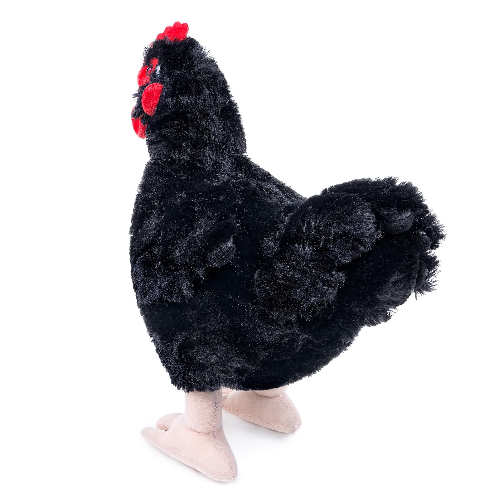 capybaraflying Simulated Chicken Plush Toy, 30cm/12in Realistic Farm poultry Chicken Soft Animal Toy - Image 3