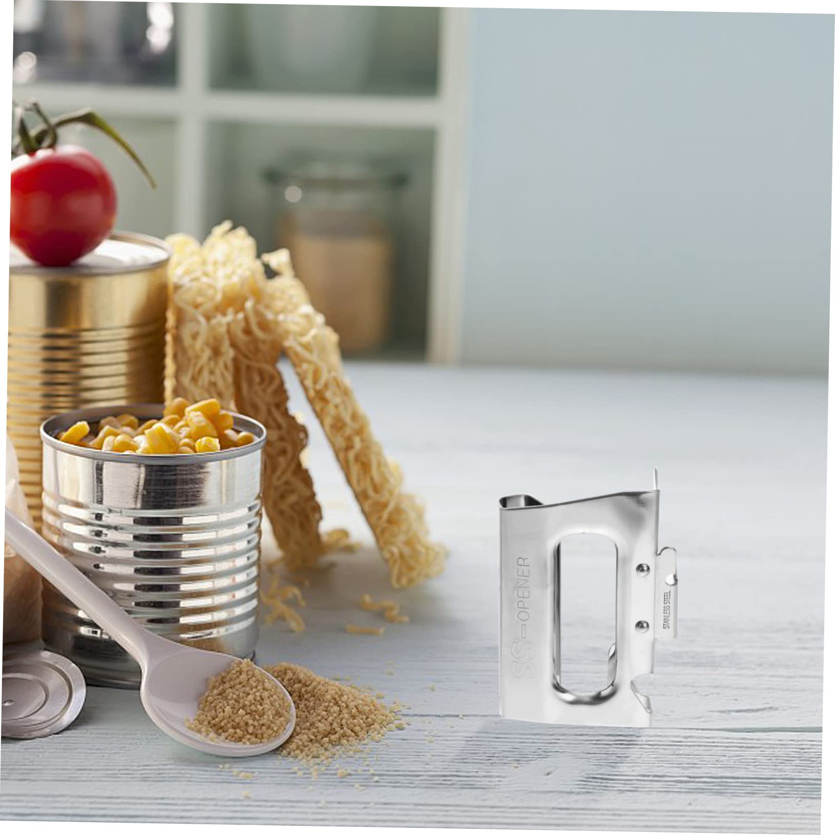 3piezas Abrebotellas De Acero Inoxidable Multifuncional Herramienta De Cocina Práctica Para Abrir Latas y Botellas Diseño Ergonómico y Liviano Para Uso Diario