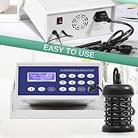 Vista 5 de Ionic Detox Foot Bath Machine, Foot Detox Machine Ionic Detox Foot SPA System with Wrist Strap, Far Infrared Waistbelt and Array As Holiday Gift