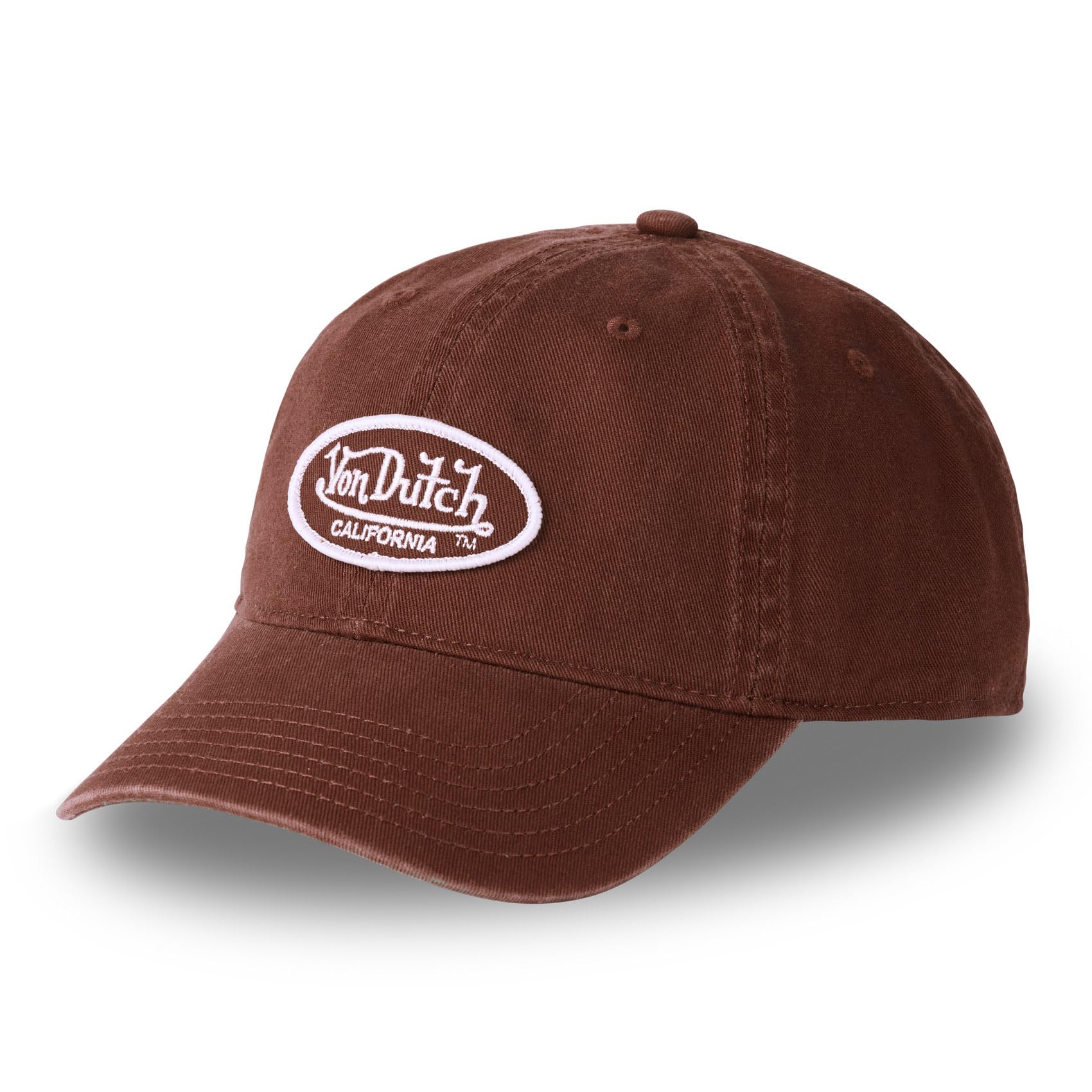 Von Dutch Kappe für Damen und Herren, 100 % Baumwolle, Dad Cap Logo, verstellbar