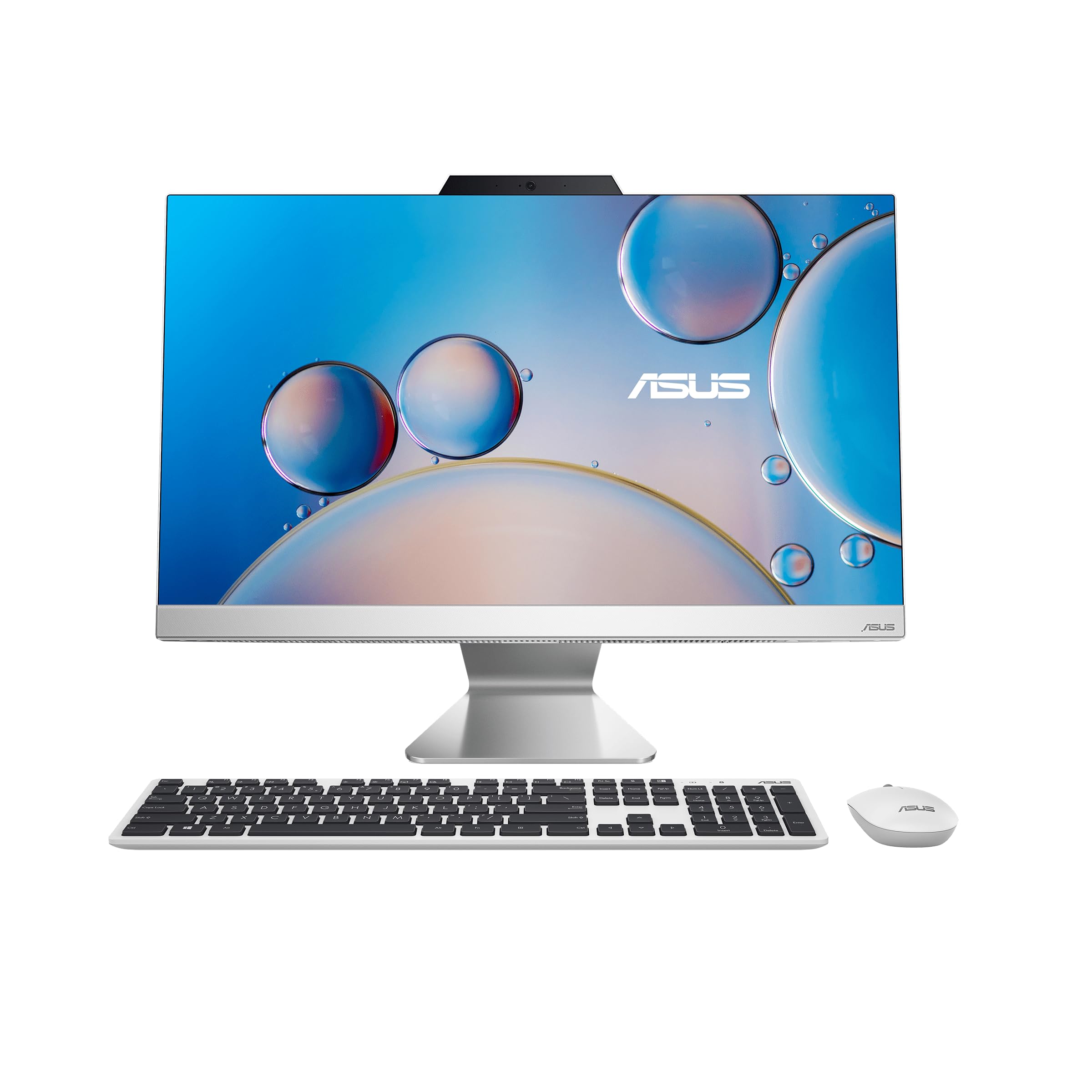 ASUS AiO A3 Series, 23.8" (60.45 cm) FHD, Intel Core i5-1235U 12th Gen, All-in-One Desktop (8GB/512GB SSD/Windows 11/Office 2021/with Wireless Keyboard & Mouse/White/5.40 kg), A3402WBA-KWA059WS (B0CJNHHZ3X) Amazon Price History, Amazon Price Tracker