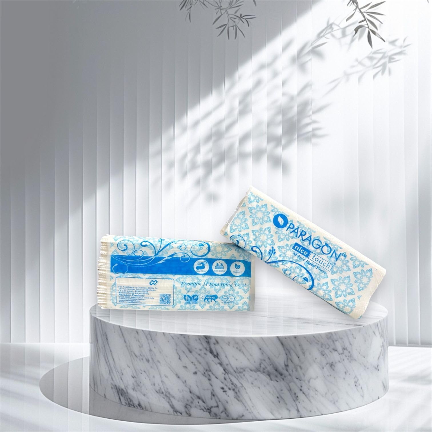 Nice Touch M-Fold Tissue Paper | Pack of 10 X 100 Sheets | 1000 Sheets | Multifold Hand Towel | Made for Industrial, Office and house hold needs (B08ZN8PB8W) Amazon Price History, Amazon Price Tracker