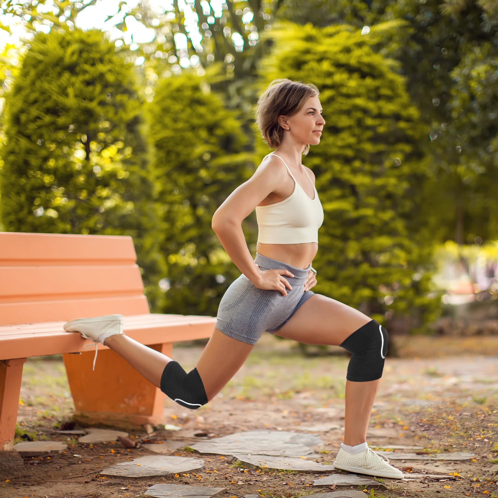 Ginocchiere Morbide Per Bambini Halinuia - 2 Paia Per Pallavolo, Danza, Calcio E Sport - Foto 13
