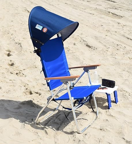 Miniatura 6 de Rio Beach MyCanopy - Parasol para silla personal, color azul marino