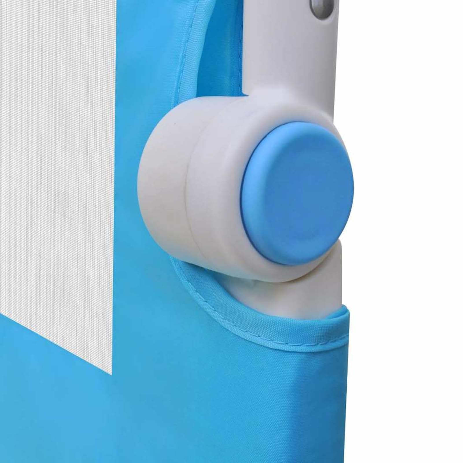 Sponde Letto, Barriere di Sicurezza con Struttura in Metallo e Tessuto Poliestere Lavabile, 2 Pezzi 150x42 cm, per materassi 10-20 cm276088
