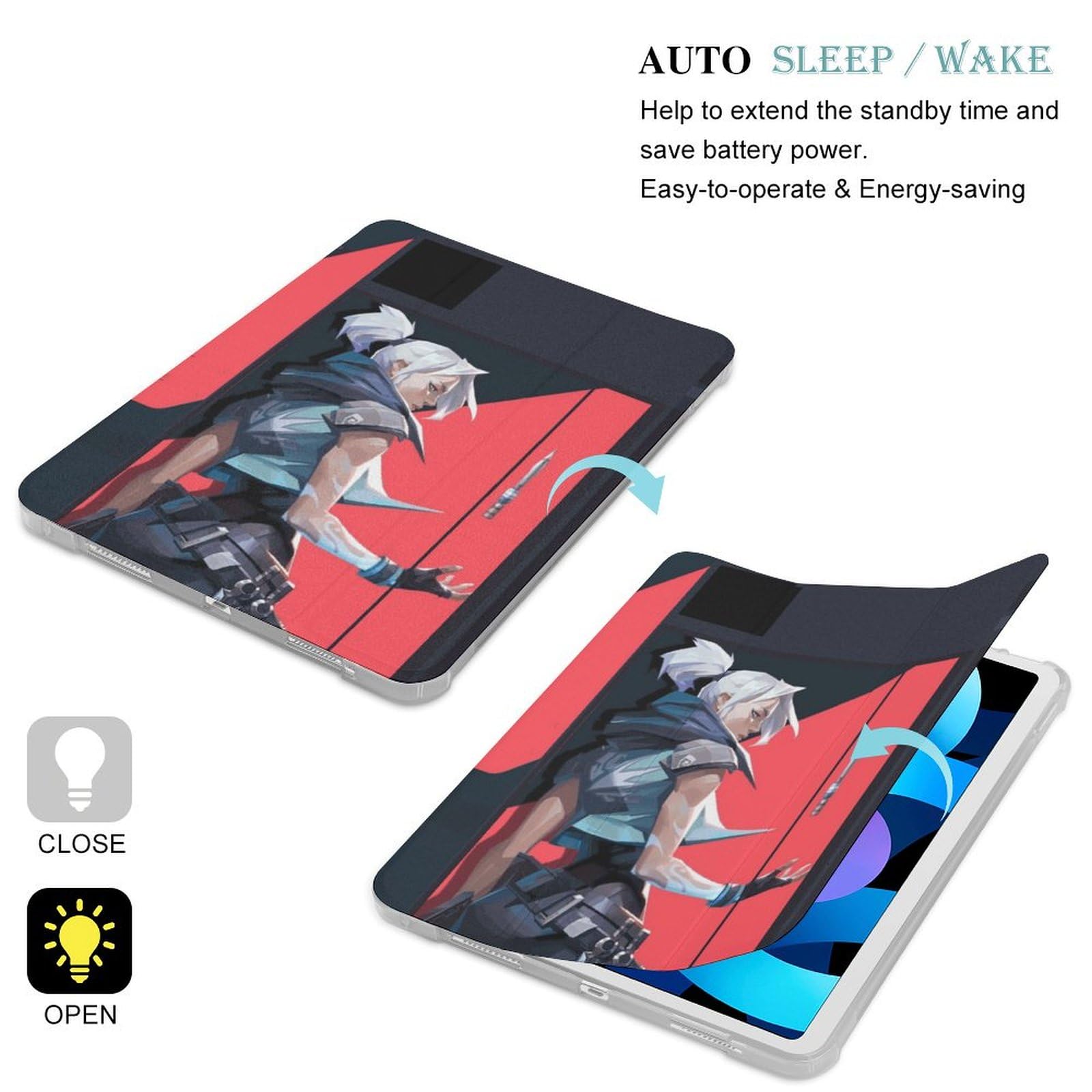 Amazon.co.jp: iPad ケース ヴァロラント VALORANT ジェット