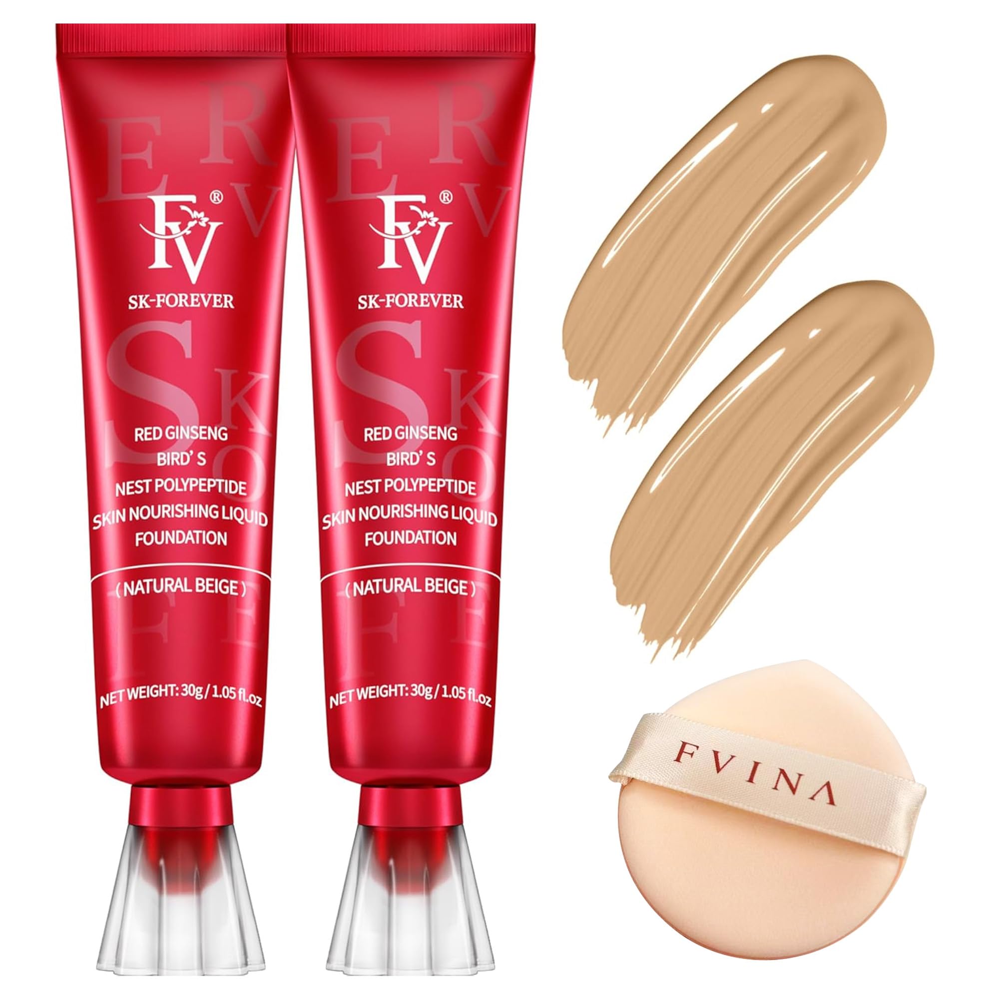 厚岸 NEW BORN FOUNDATION No,4 Amazon.com : FV 2 Pack Waterproof Foundation, Lightweight & Medium