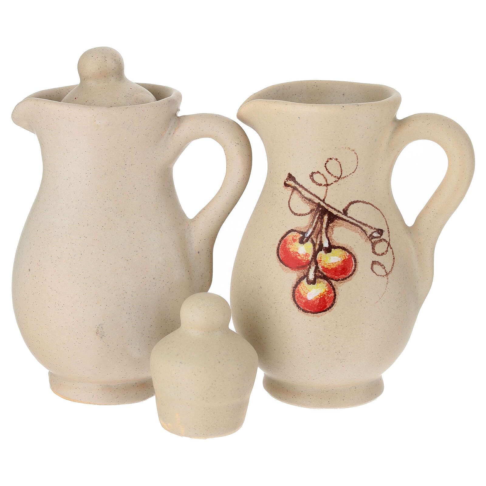 Holyart Ampolline Ceramica: Ampolline anfora Ceramica, Beige