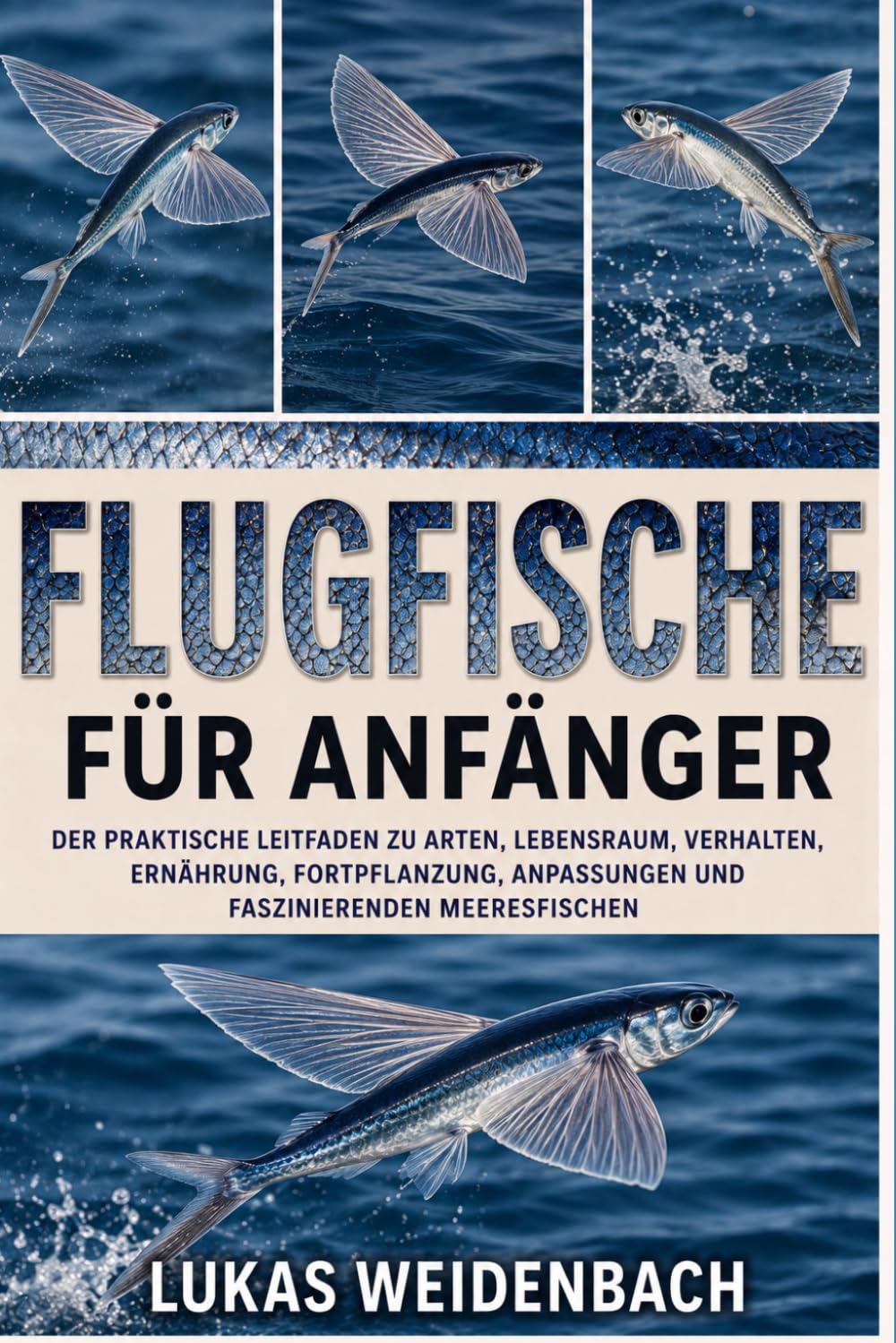 Flugfische für Anfänger: Der praktische Leitfaden zu Arten, Lebensraum, Verhalten, Ernährung, Fortpflanzung, Anpassungen und faszinierenden Meeresfischen