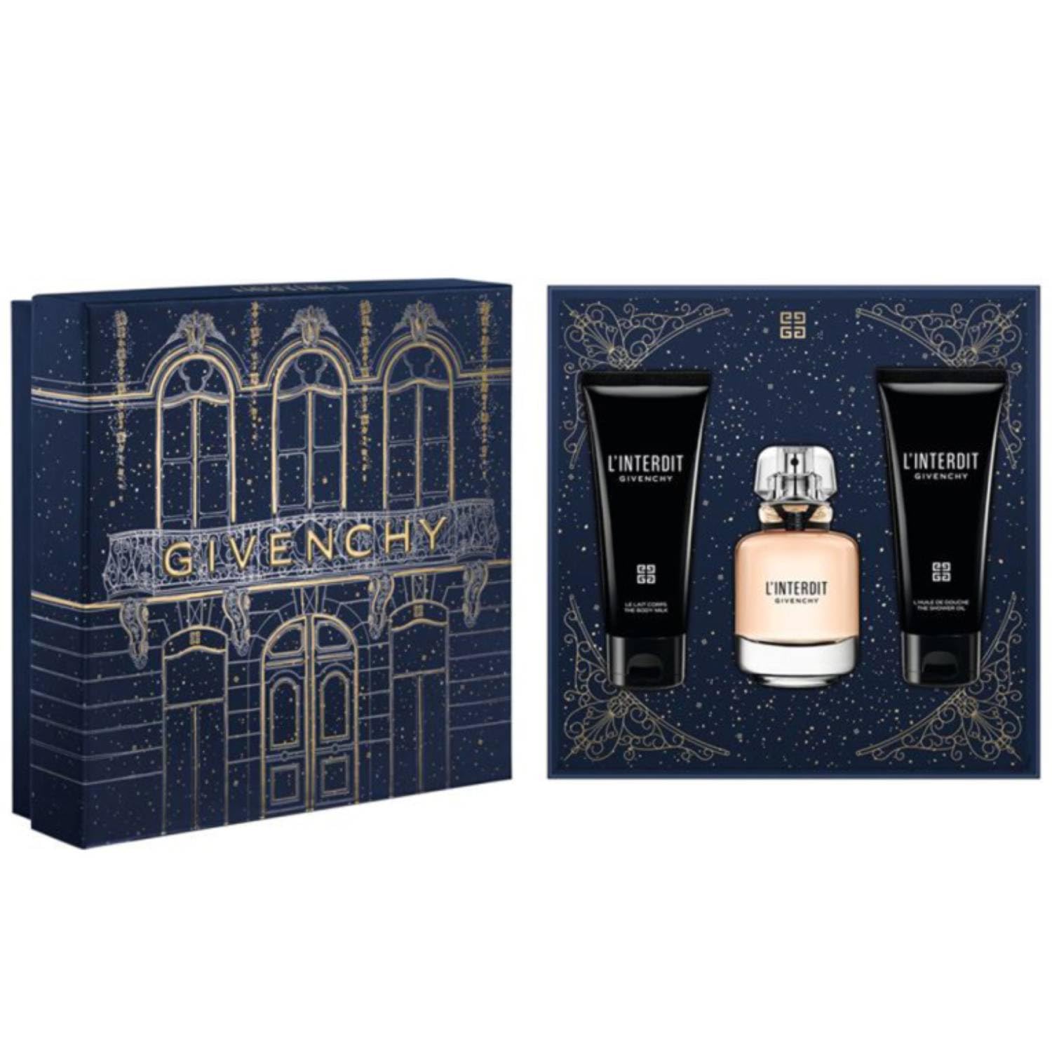 GIVENCHY L'Interdit Set (Eau de Parfum 50ml + Body Milk 75ml + Shower Oil 75ml)