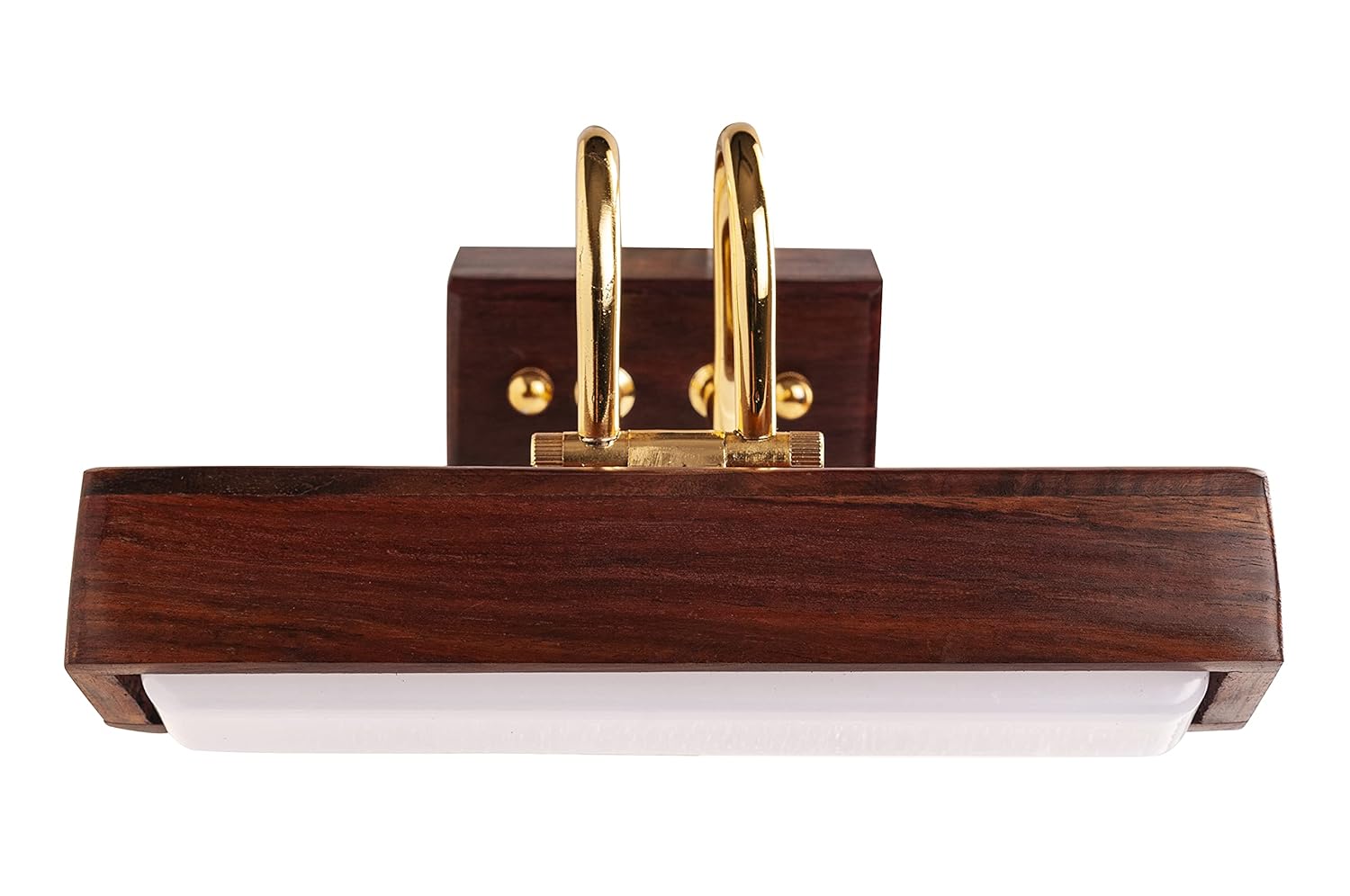 Green House Sheesham Wood Wall Light with LED