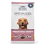 Natural Balance Specialized Nutrition Dry Dog Food with Salmon and Oatmeal for Dogs, Sensitive Skin & Stomach Dog Food, Natural Ingredients with Added Vitamins & Minerals - 3.5 lbs