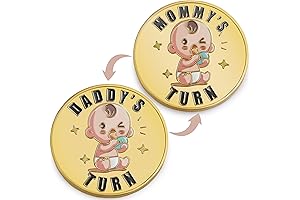 Baby Shower Gifts Parents Decision Coins for New Mom & Dad