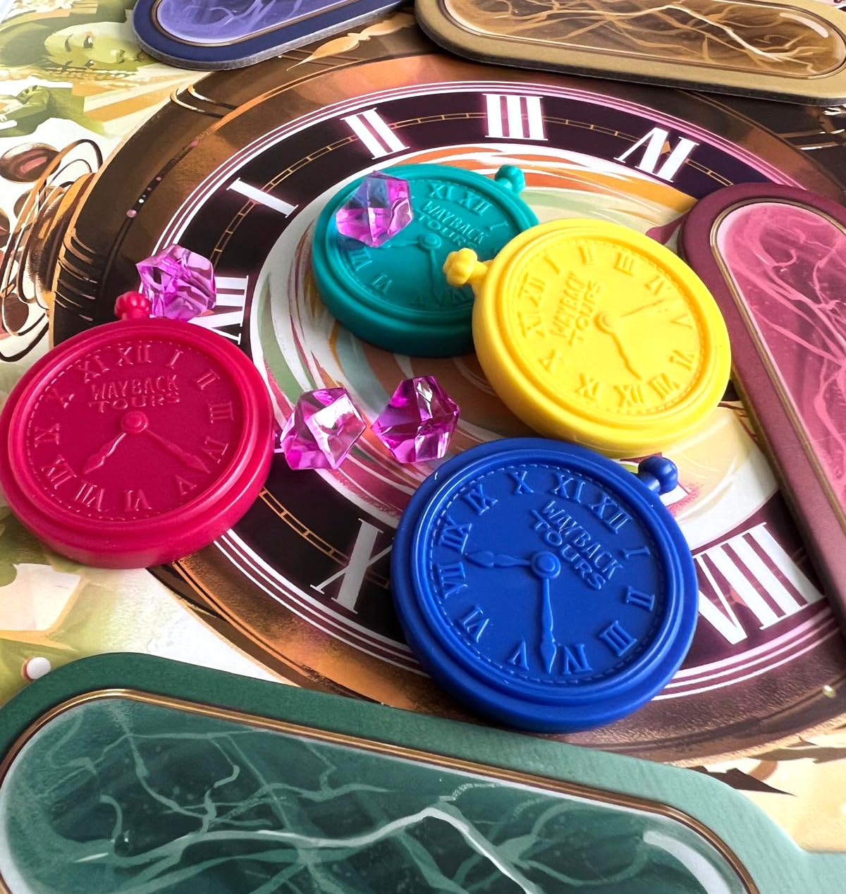 Asmodee Trekking Through History, Gioco da Tavolo, 1-4 Giocatori, 10+ Anni, Edizione in Italiano