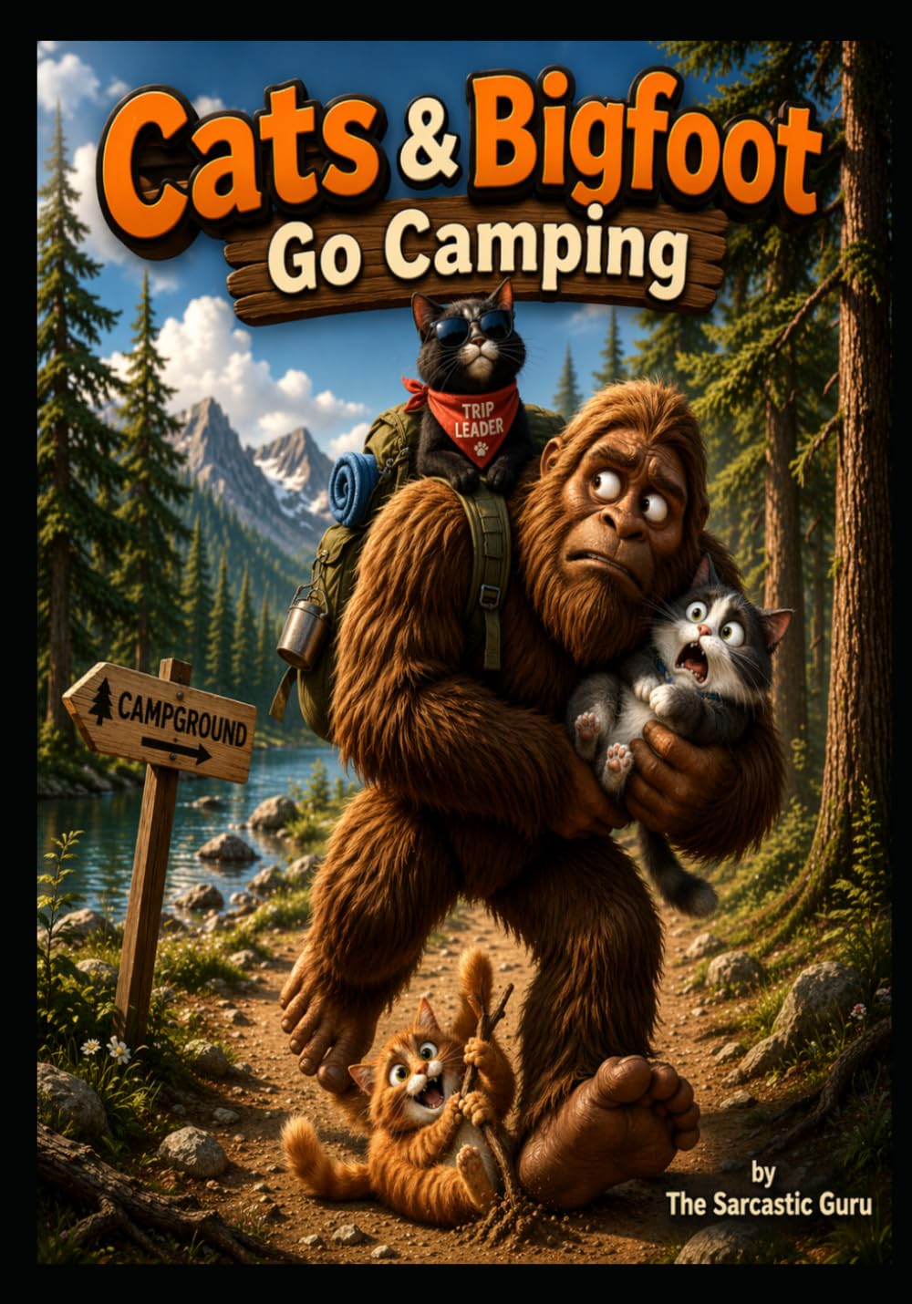 Cats & Bigfoot Go Camping: a Campfire Tale (Campfire Adventure)