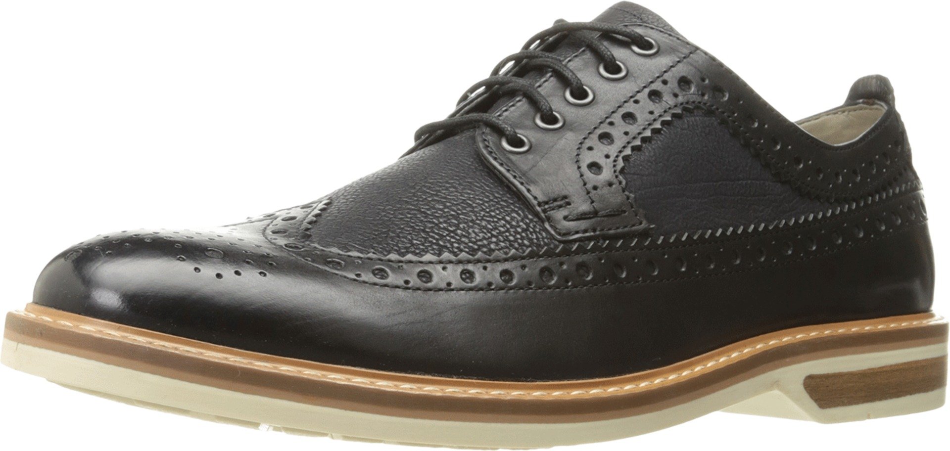 LIKE NEW Clarks Men\'s Pitney Limited Oxford Size 10.5 Mens Dresslite Cap Tan Leather Oxford | Clarks main image 2
