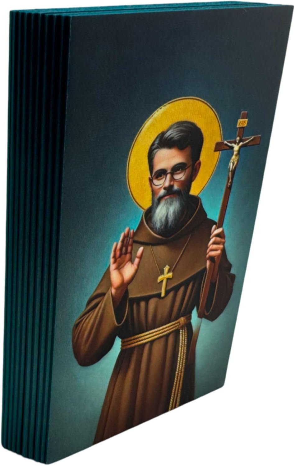Westmon Works St Maximilian Kolbe Holy Card Pack Made in the USA, Set of 10 - Image 4