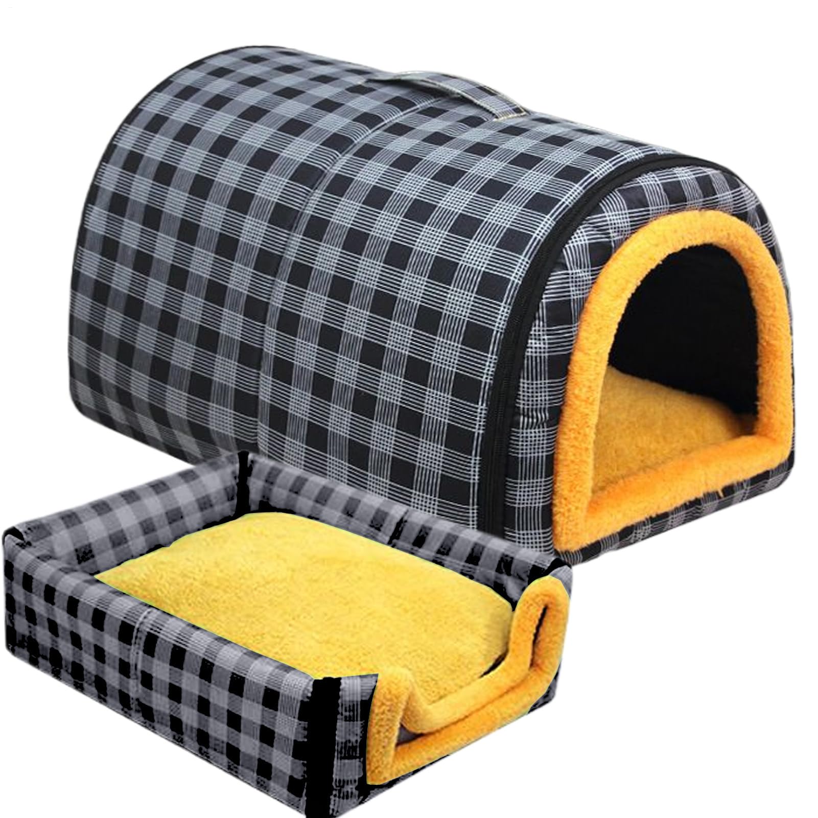 Niche d'intérieur pour chat Teksome et lit convertible pour petit chien étanche