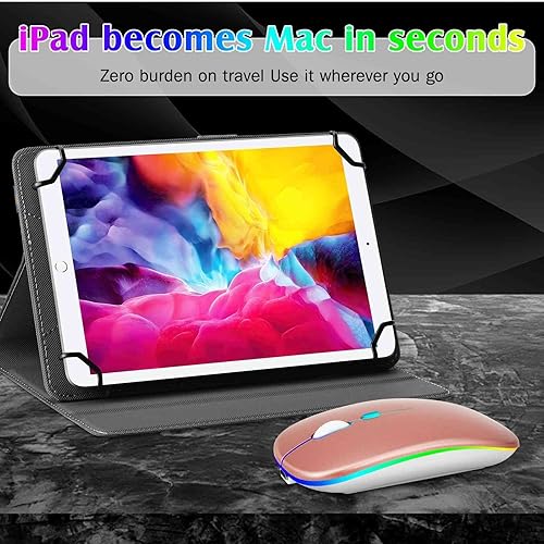 Miniatura 5 de UrbanX Ratón recargable Bluetooth para portátil Dell Inspiron serie 5000 Ratón inalámbrico Bluetooth diseñado para portátilPCMaciPad