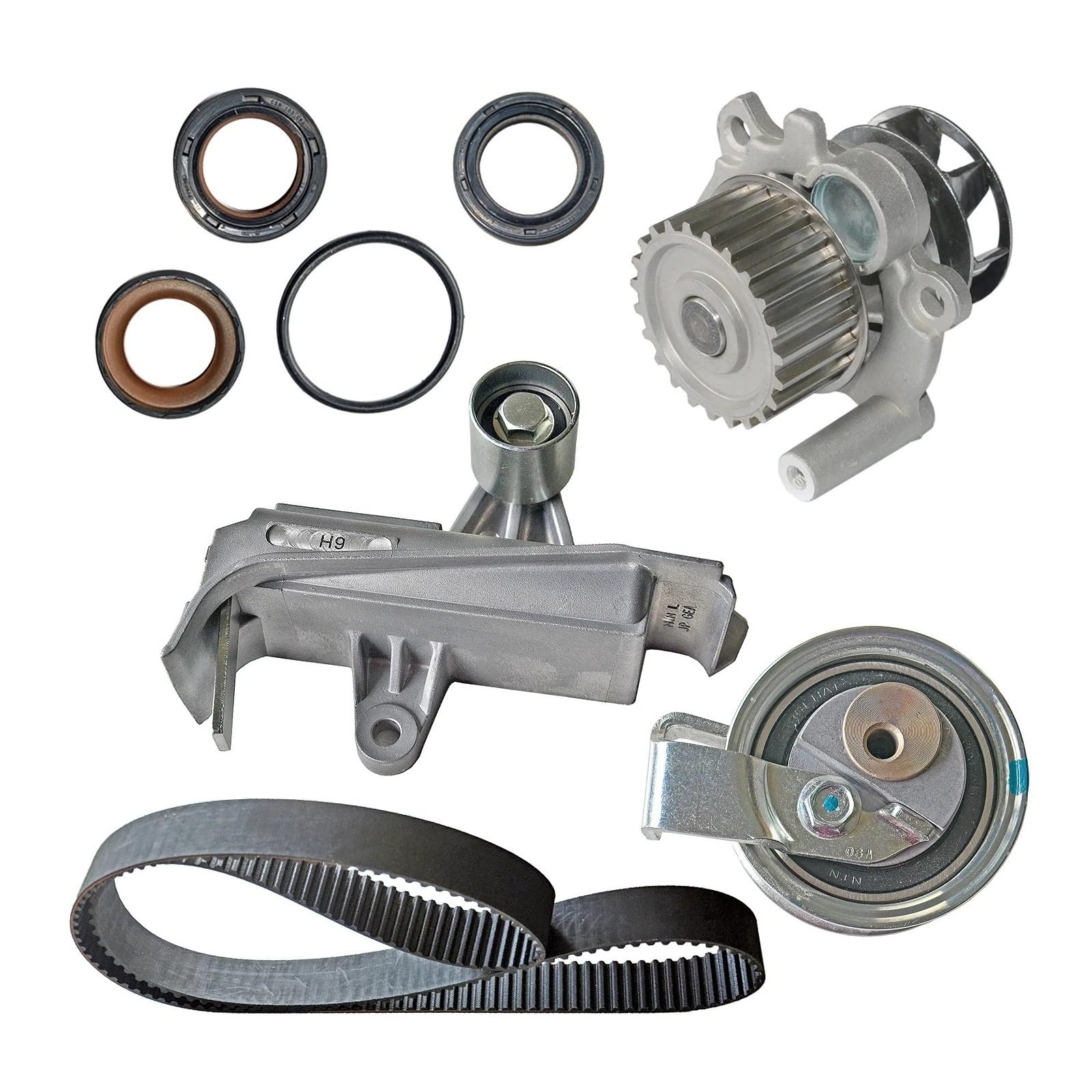 Bomba Agua Refrigeración Para VW T5 Para Golf Para Passat Para Beetle Para Jetta Para Bora Para Caddy 1,8 T Correa Distribución Kit Bomba Agua CT909WP1 06A121011L Bombas Agua