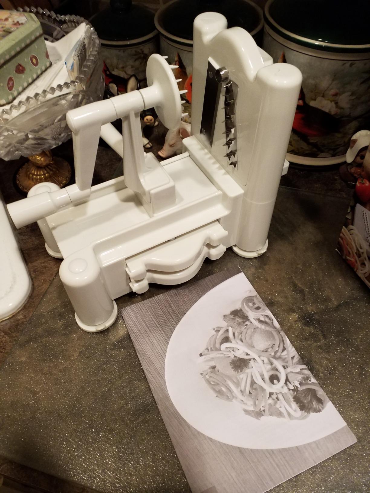 Enables me to make my own zucchini noodles without having to pay $$$ for pre-made ones