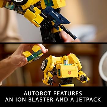 トランスフォーマーリ　バンブルビーセット Amazon.com: LEGO Icons Transformers Bumblebee Action Figure