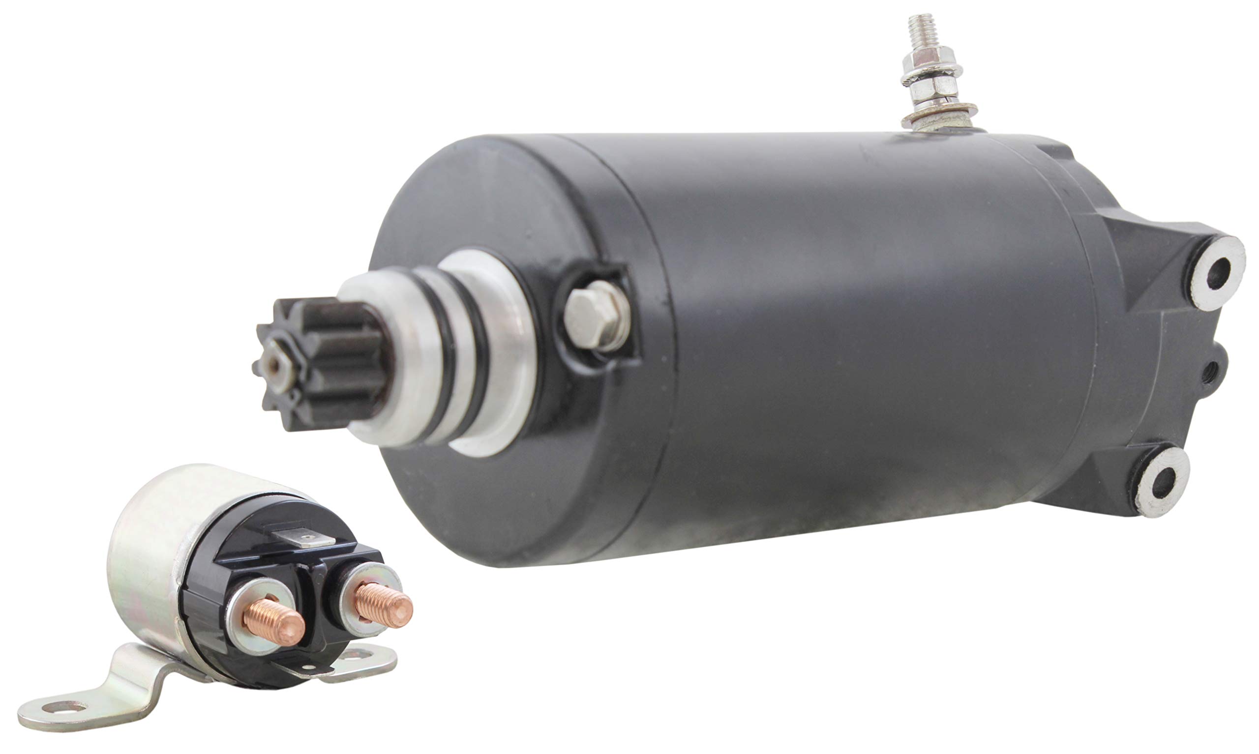 New Premium Starter w Relay fits John Deere ATV Trail Buck 500 & 650 2004 2005 Bombardier ATV Quest 500 & 650 02 03 04 420-888-991 18817 711-888-991 C420-888-991 ME3308-NA 71-26-18817 C420888991