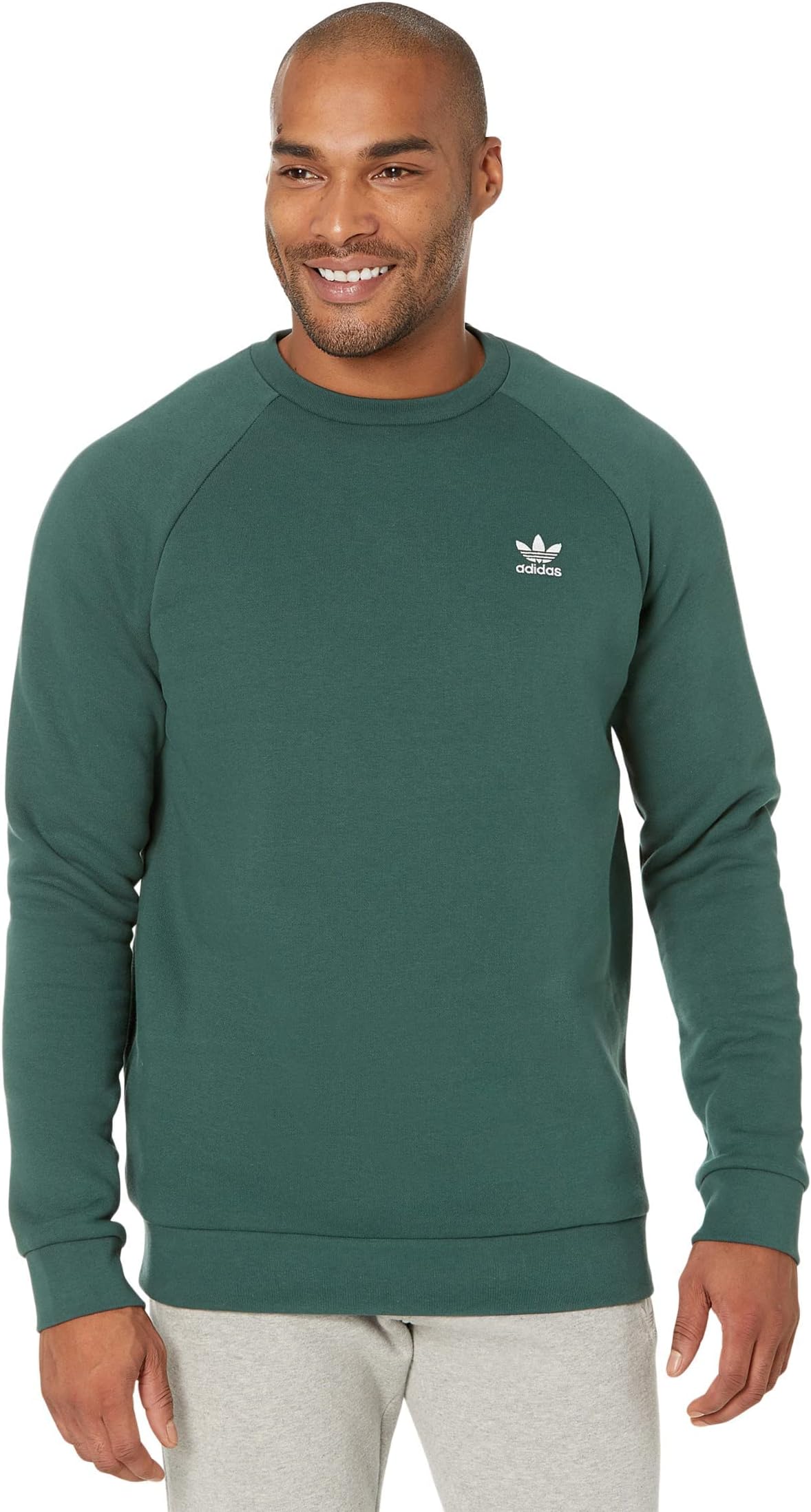 Green adidas originals jumper Clearance