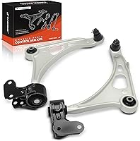 A-Premium Front Lower Control Arms Pair w/ Ball Joint & Bushings for Honda Pilot 2016-2022, Ridgeline 2017-2019, Passport 2019, Acura MDX 2014-2020