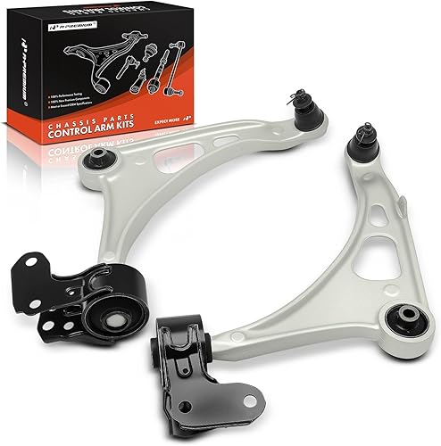 A-Premium 2 brazos de control inferiores delanteros, con rótula y buje, compatibles con Honda Pilot 2016-2022, Ridgeline 2017-2019, Passport 2019,