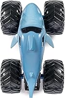 Vista 7 de Monster Jam 2023 Spin Master 1:64 Camión de fundición a presión Serie 31 Legacy Trucks Megalodon