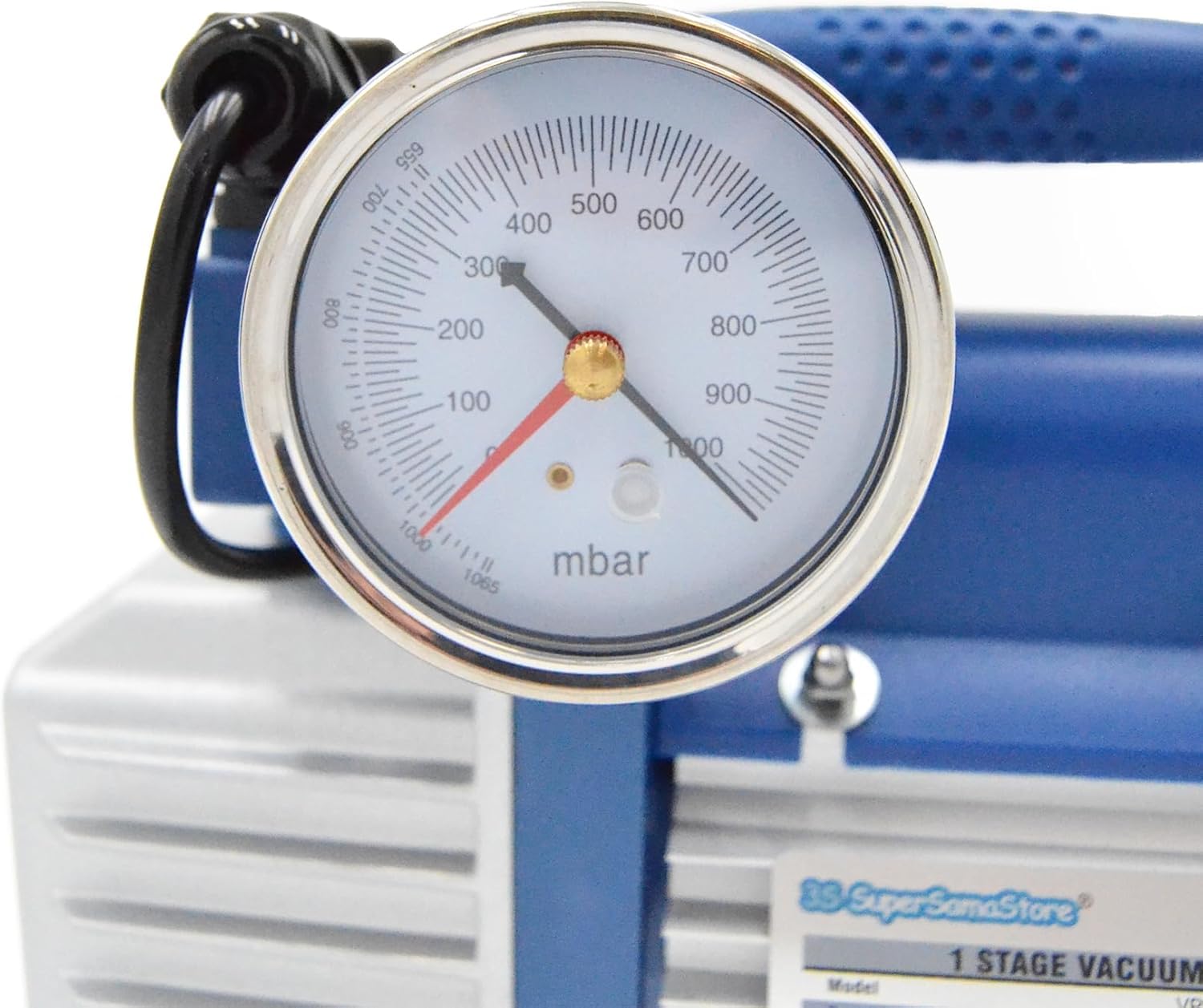 Value - pompe vide monobloc 70 l/min avec lectrovanne et vacuomtre