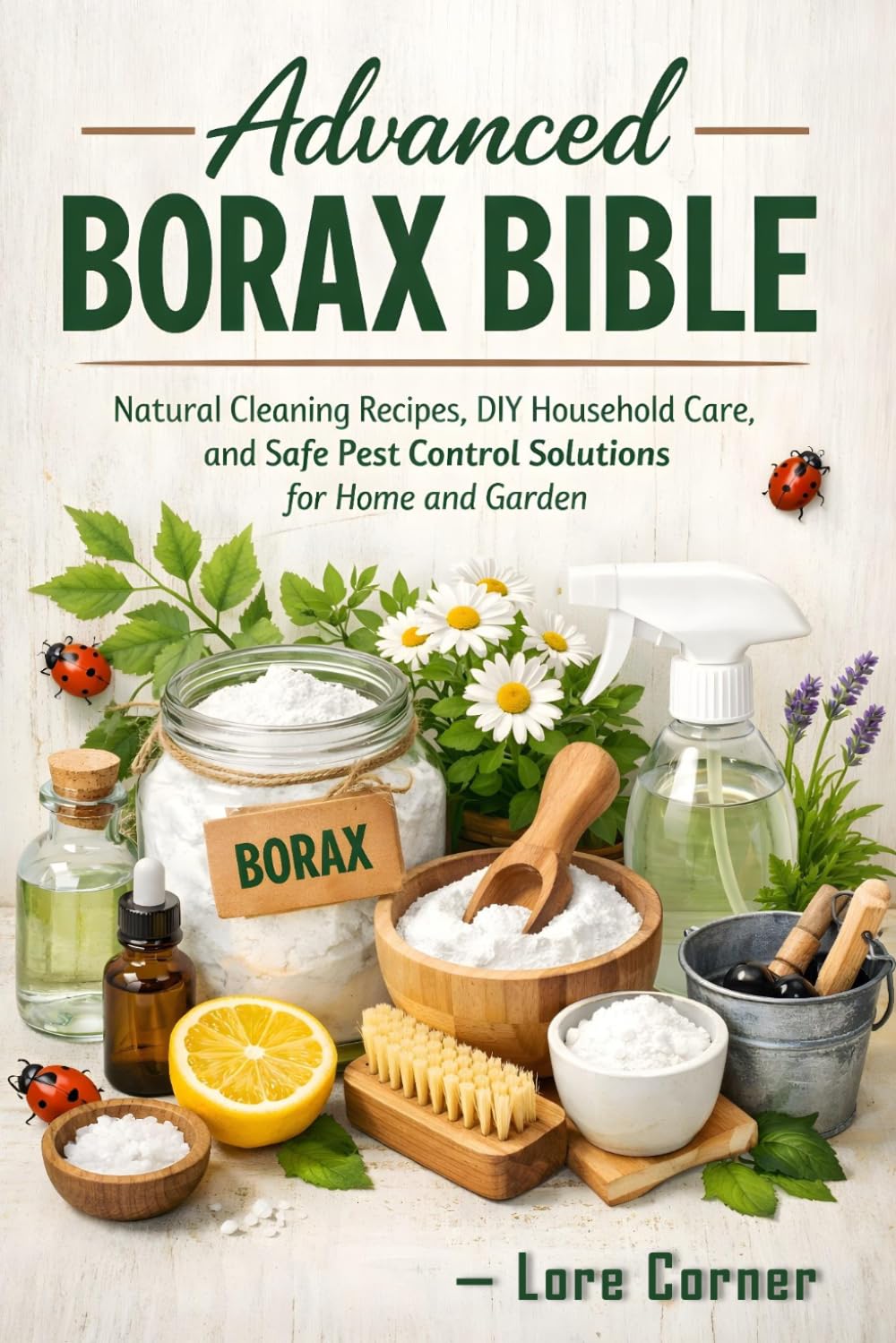 Advanced Borax Bible: Natural Cleaning Recipes, DIY Household Care, and Safe Pest Control Solutions for Home and Garden