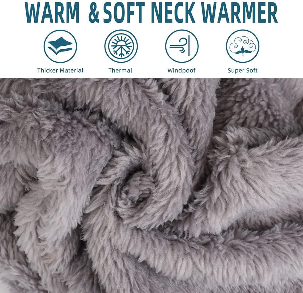 JANGANNSA Fleece Kids Scarf - Warm Winter & Autumn Neck Warmer for Boys & Girls 1-6Y - Image 2