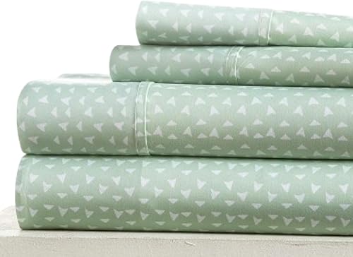 Linen Market Juego de sábanas de 4 piezas California King (Jade)  Duerme mejor que nunca con estas sábanas refrescantes ultrasuaves para tu cama de