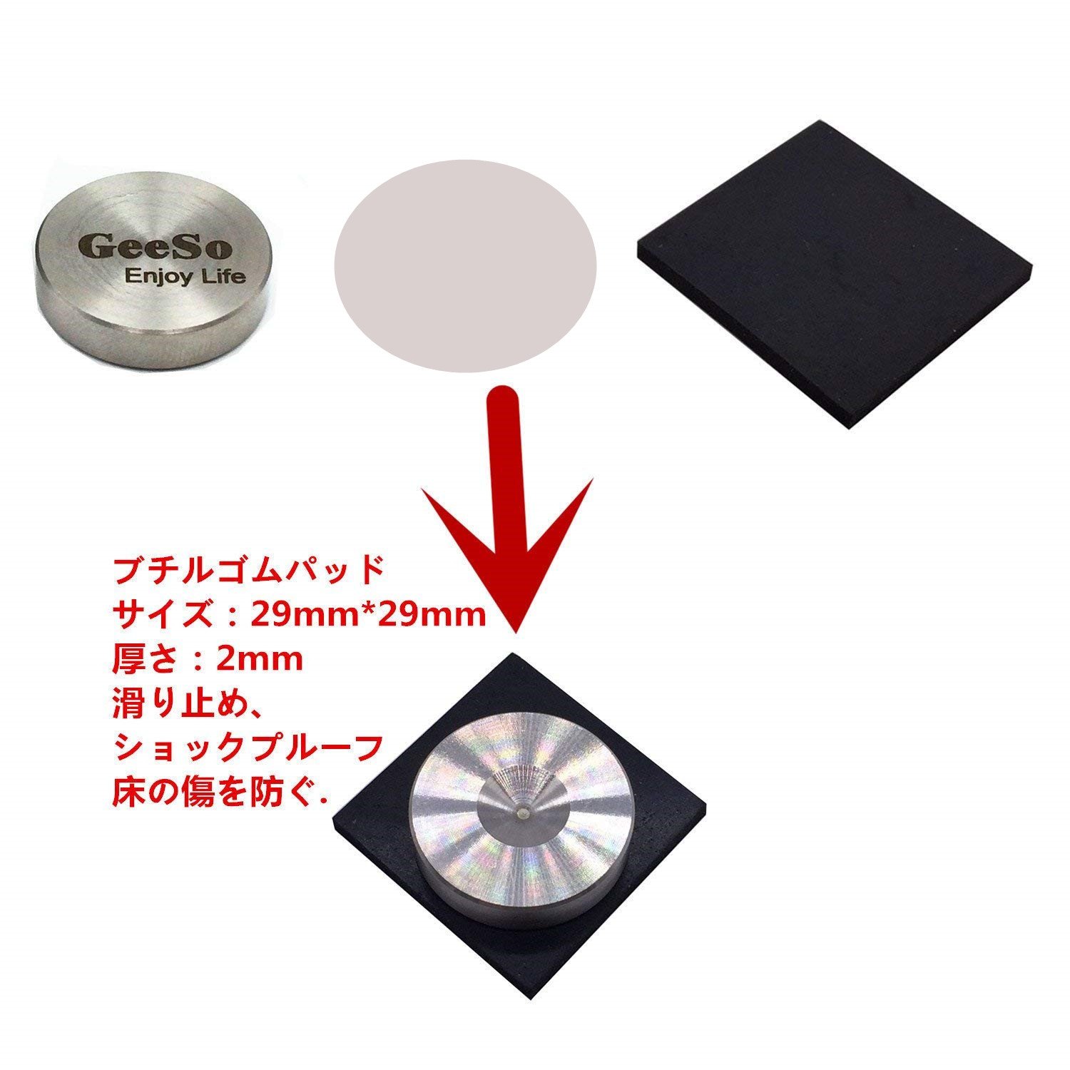 Amazon | ステンレス鋼 製 8組セット スパイク インシュレータ